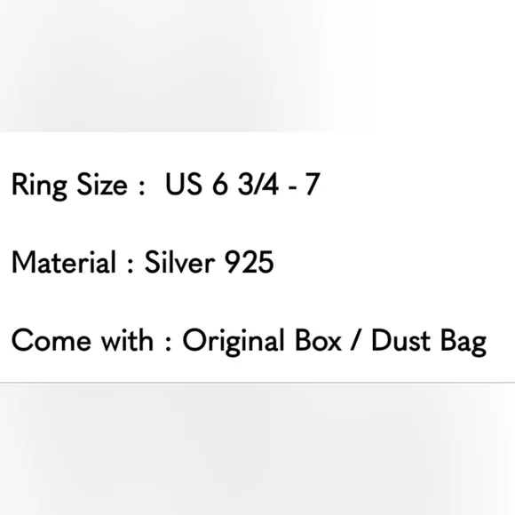 Gucci Tiger Ring 925 Silver - Picture 11 of 12